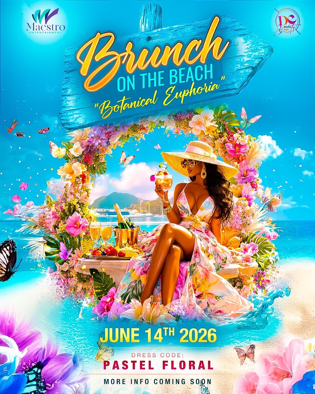 Brunch On The Beach – Botanical Euphoria