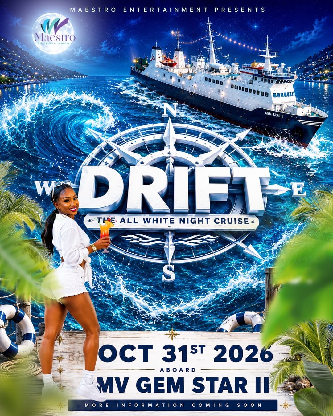 DRIFT- The All White Night Cruise