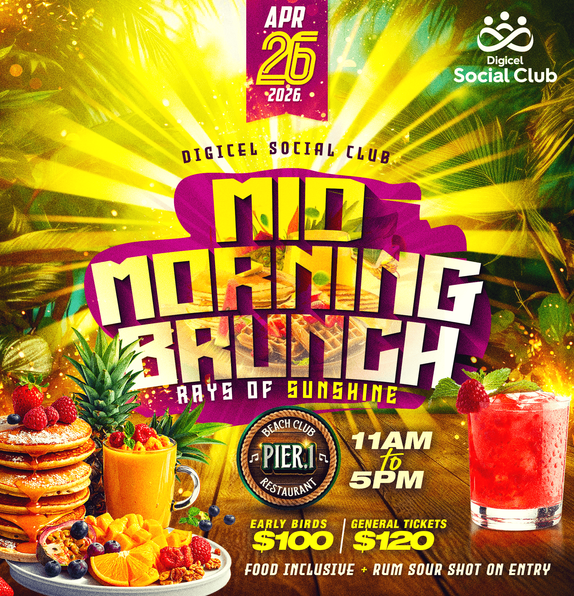 Mid Morning Brunch: Rays Of Sunshine