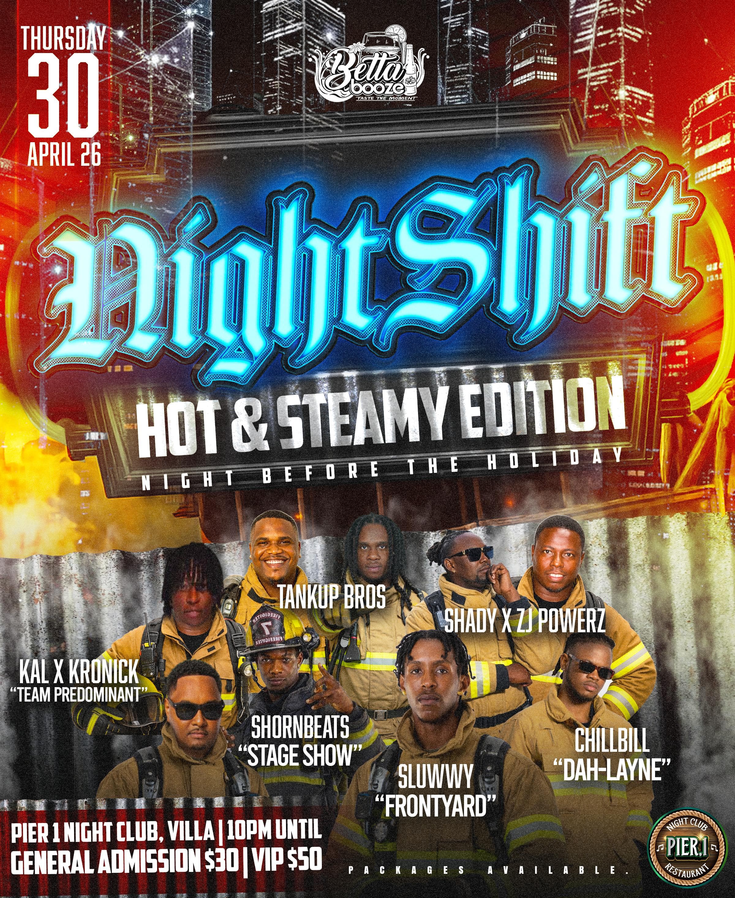 Nightshift: Hot & Steamy