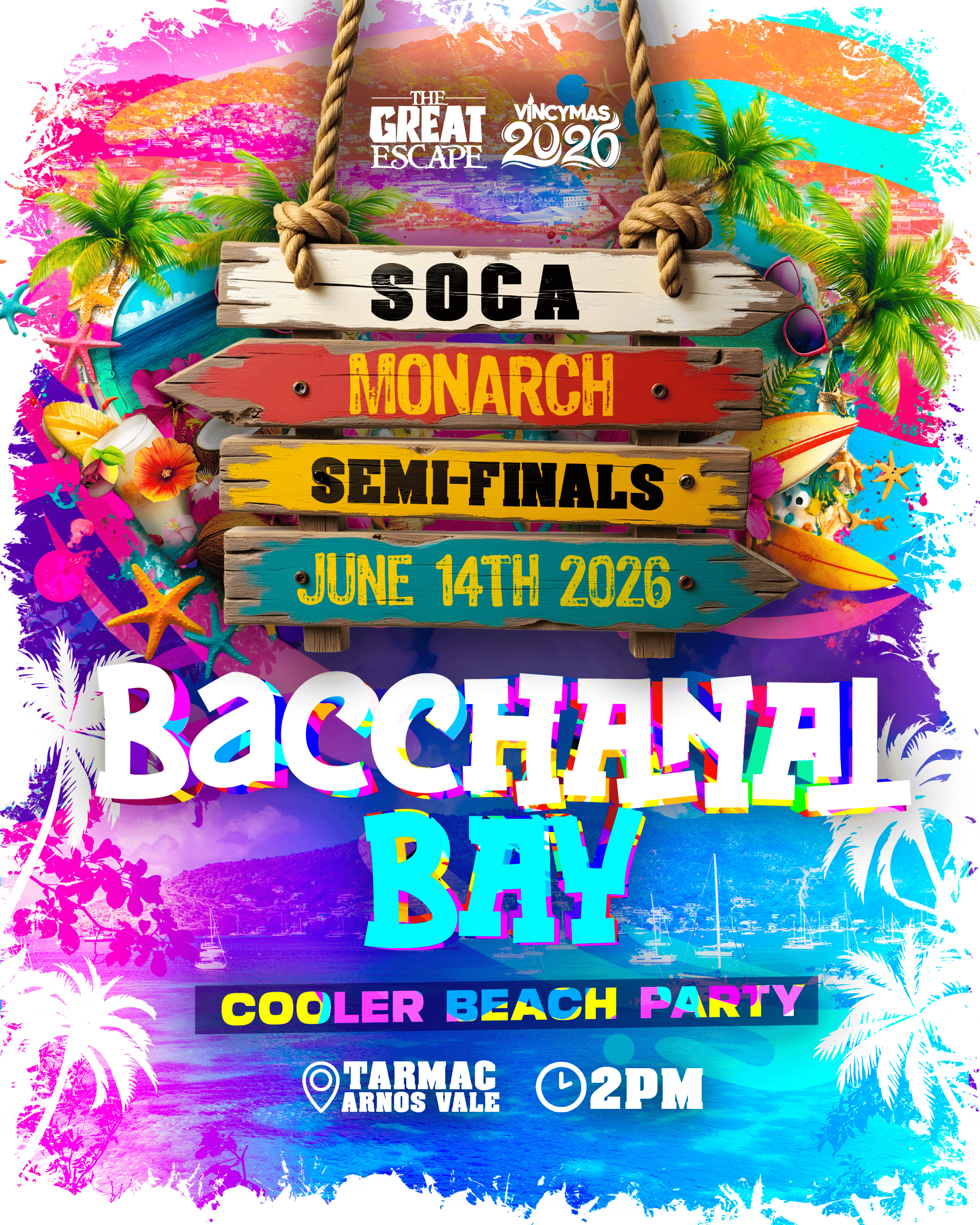 Bacchanal Bay: Soca Monarch Semi Final 2026